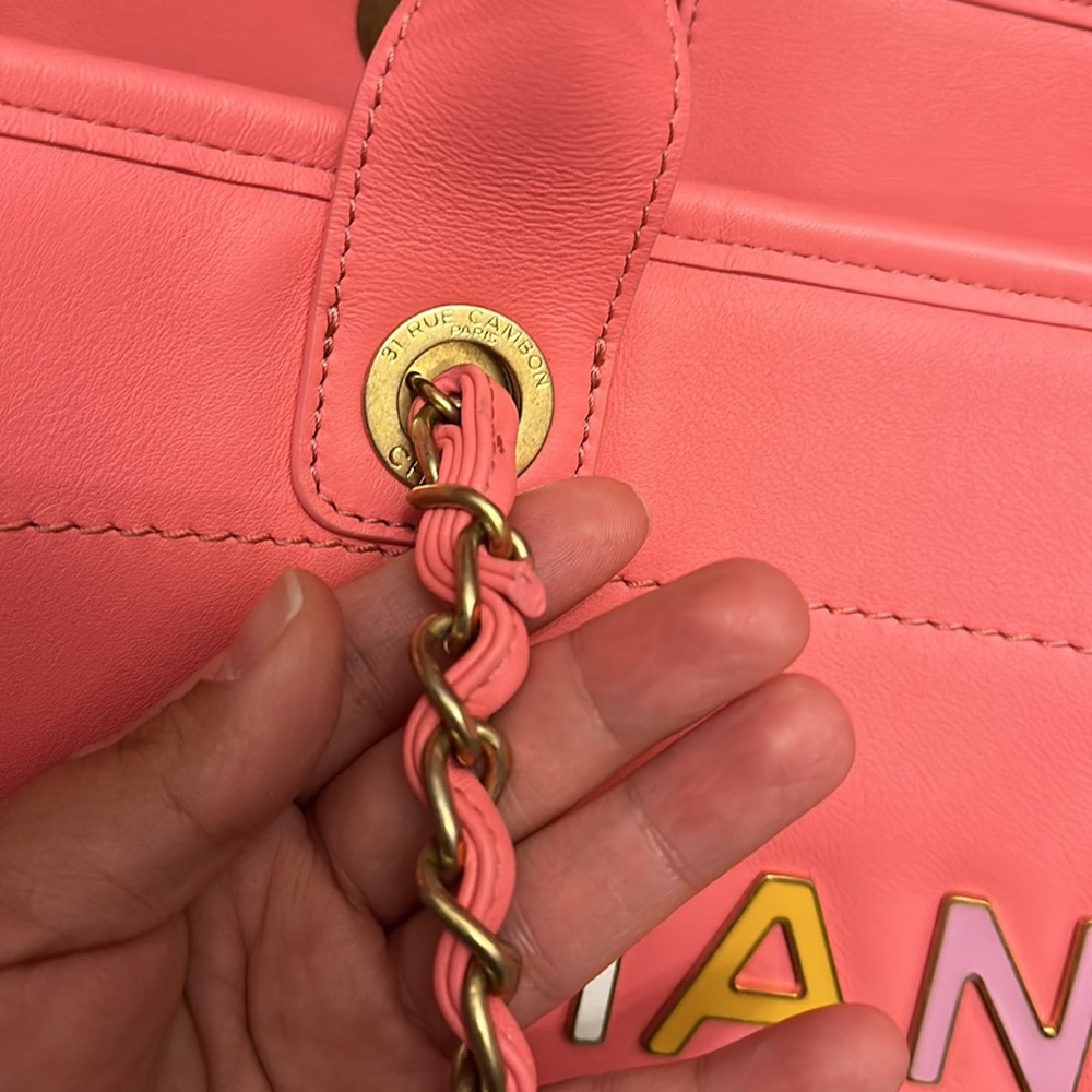 Barbie Pink Chanel Large Deauville Shopping Tote - Picture 14 of 15